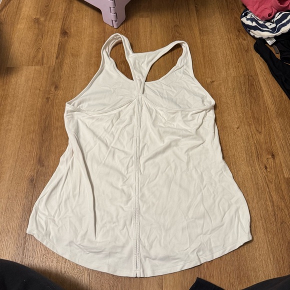 Athleta white racerback tank - Picture 3 of 3